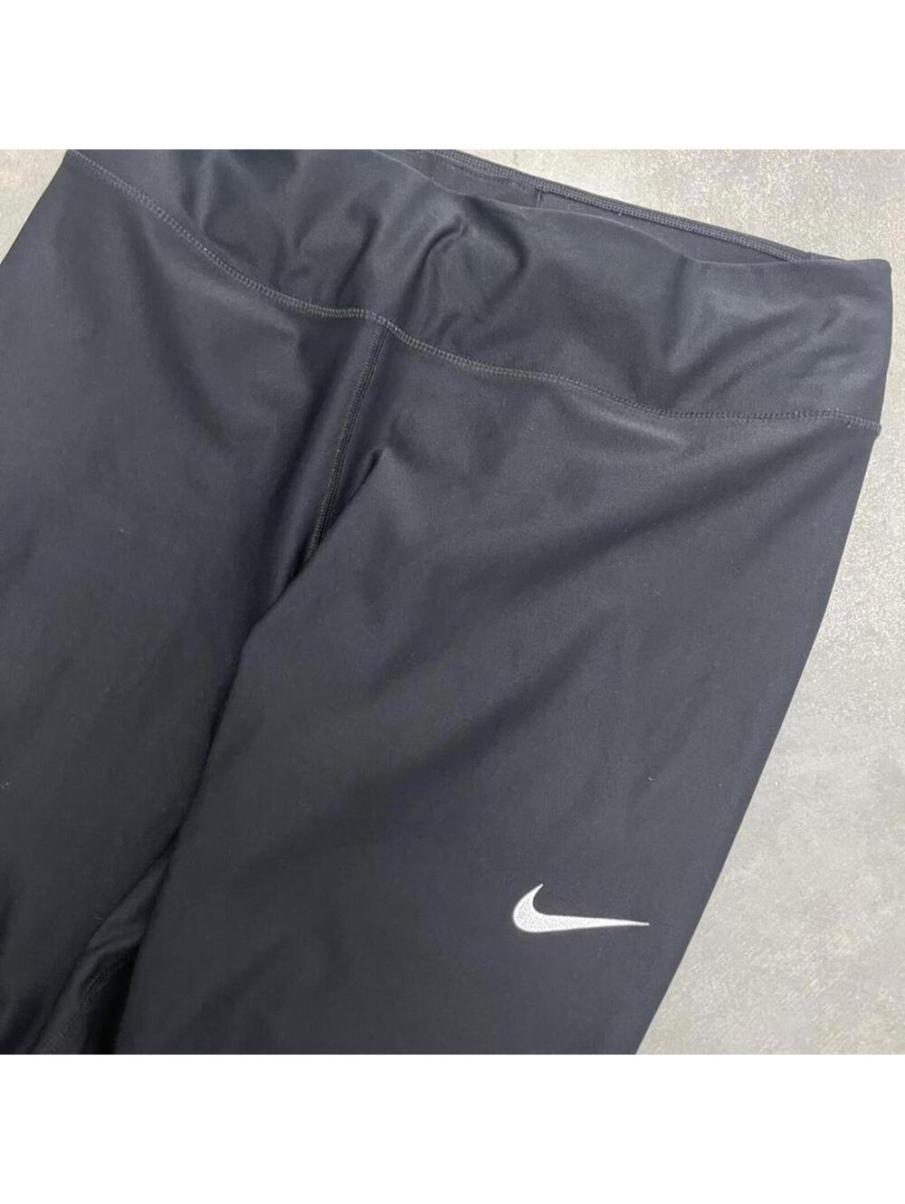 Y2K Nike Dri-FIT Womens Large Black Athletic Workout Legging